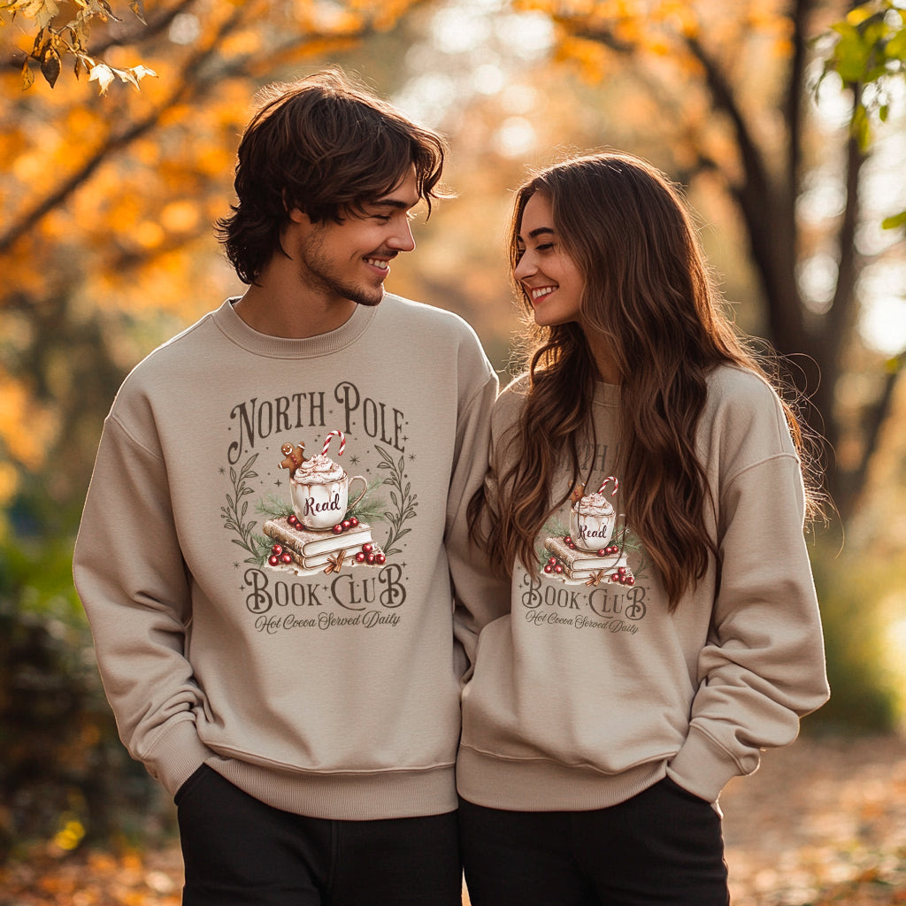 North Pole Book Club Sweatshirt