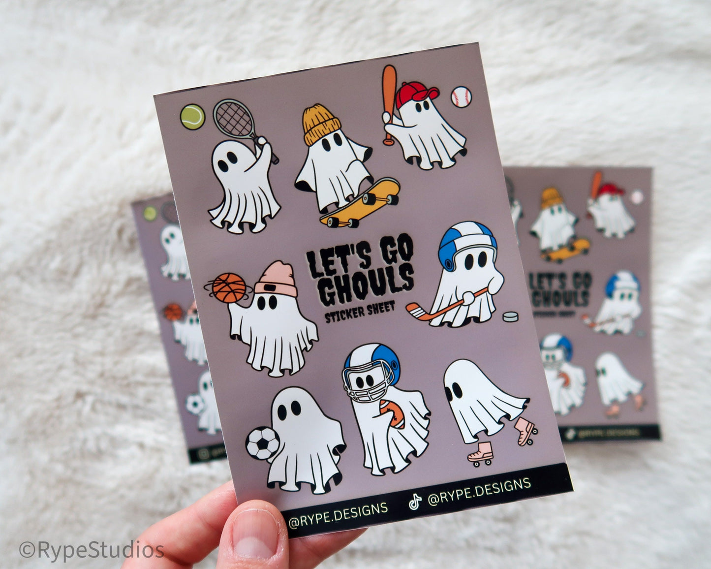 Go Ghouls Sticker Sheet