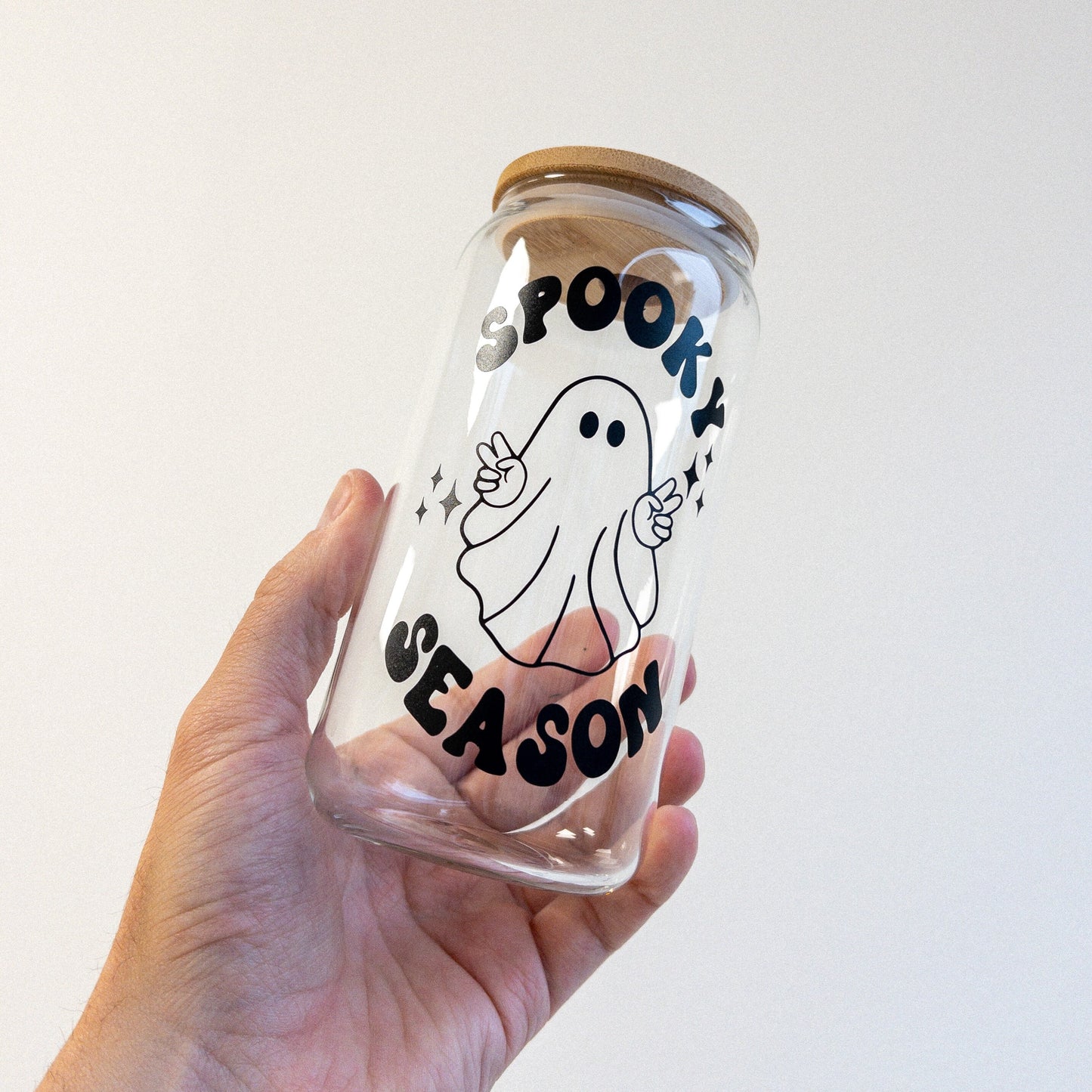 Spooky Season Glass Cup