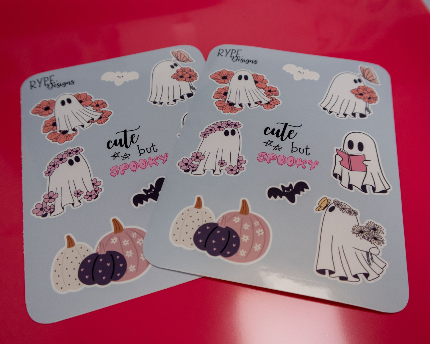 Cute Ghouls Sticker Sheet