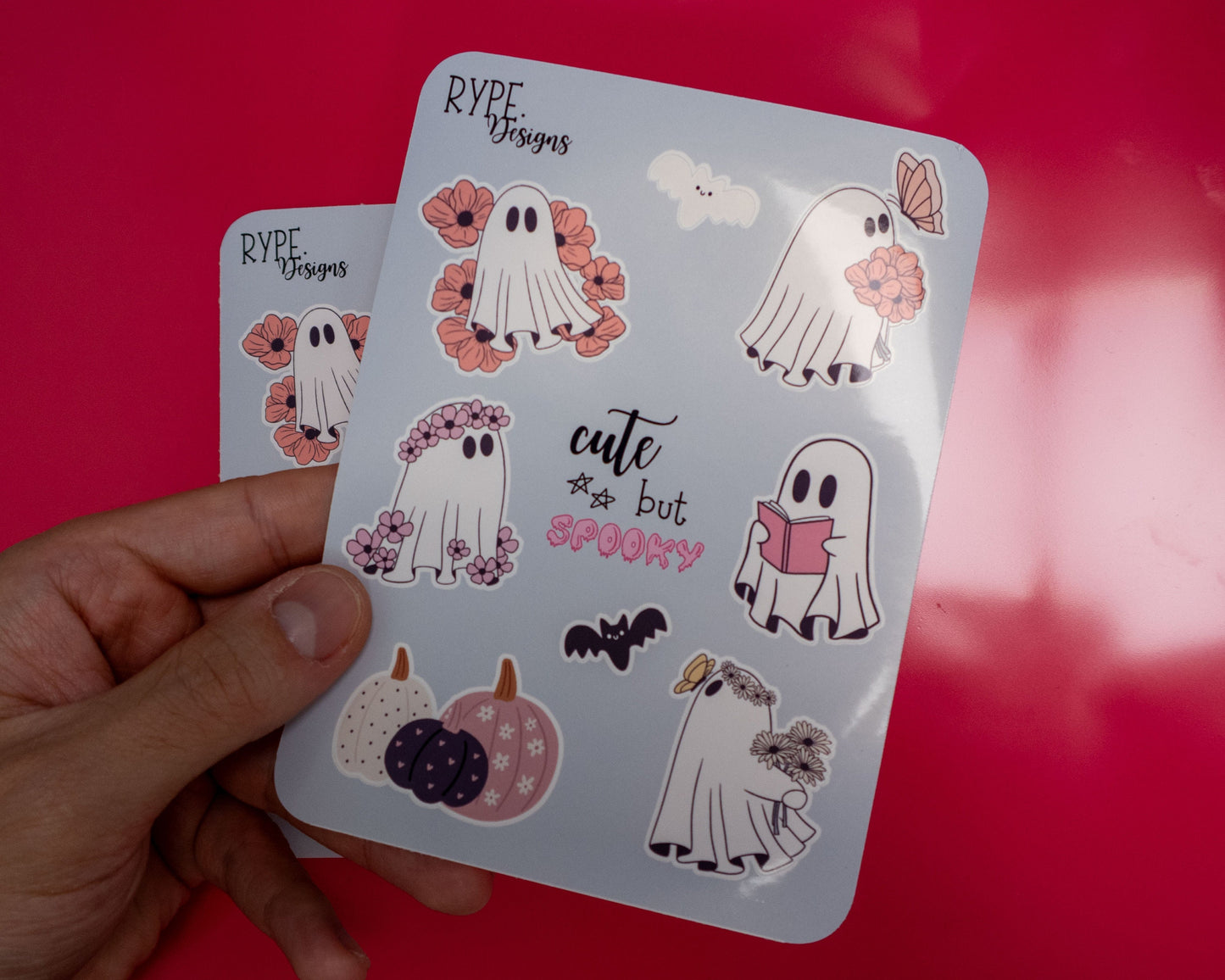 Cute Ghouls Sticker Sheet