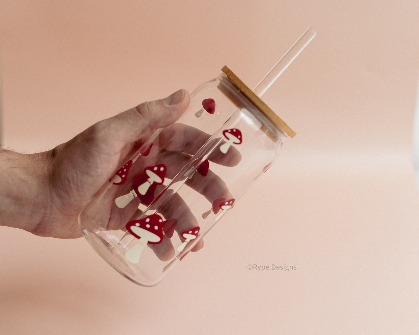 Mushroom Glass Cup