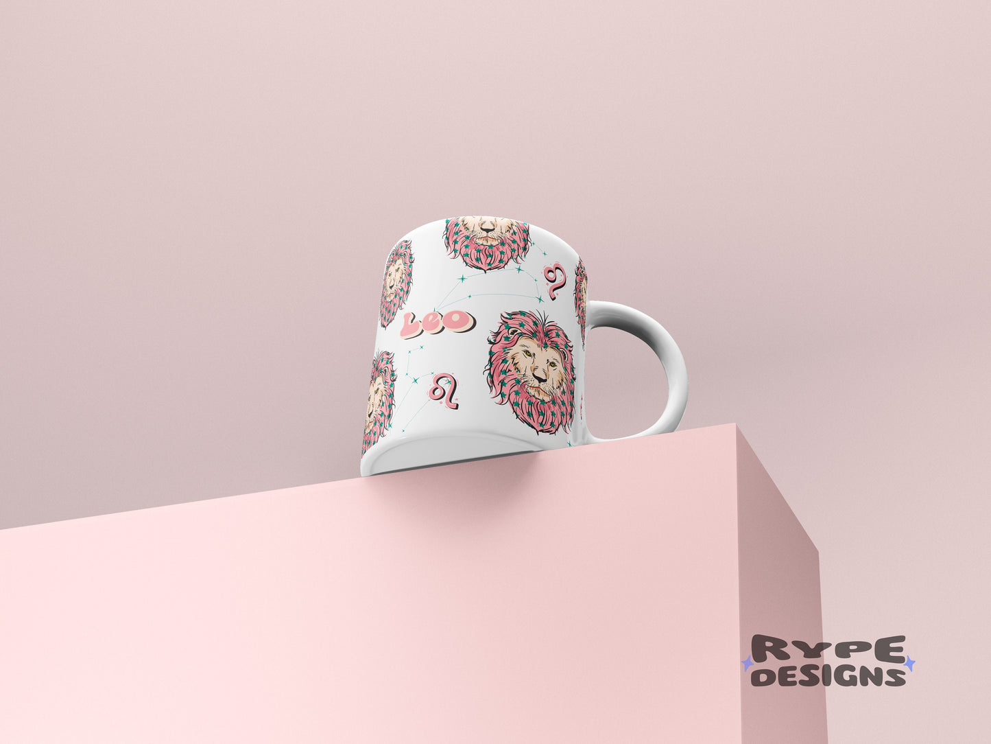 Mix Patterns Horoscope Mug