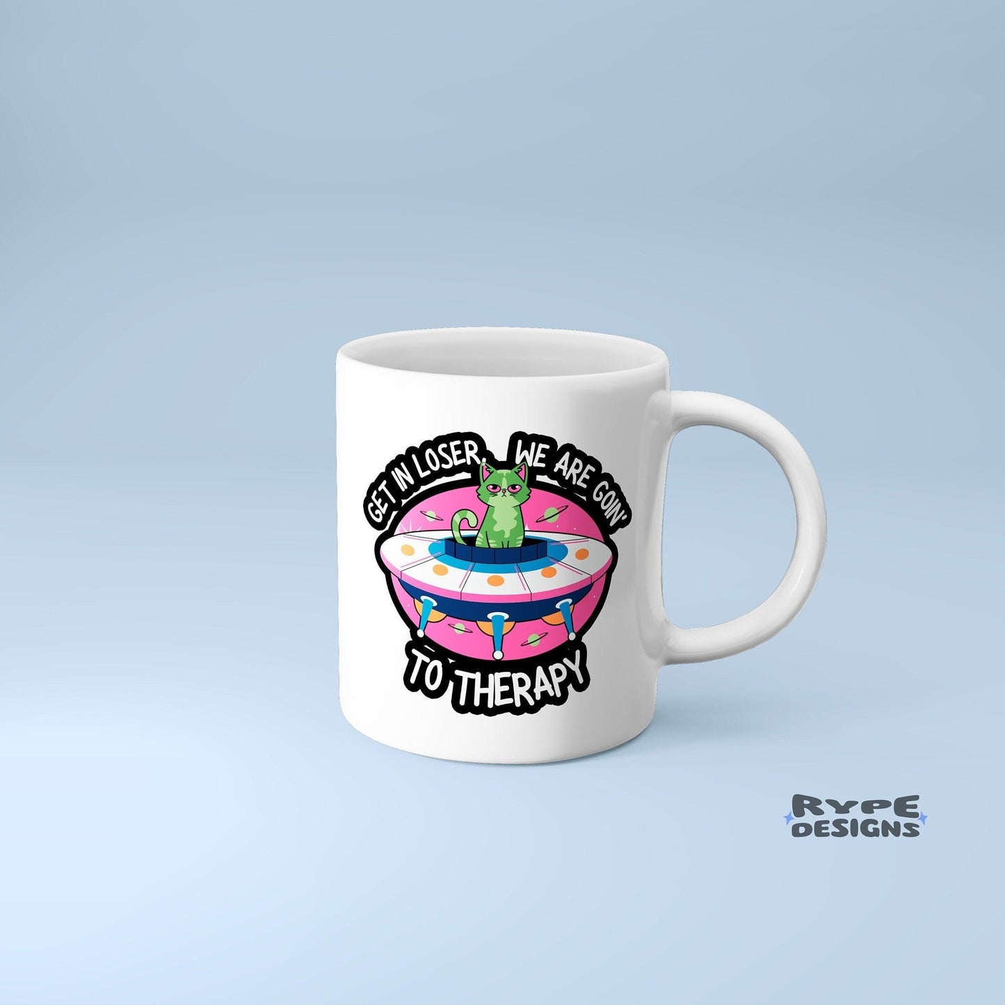 We're Going to Therapy Mug