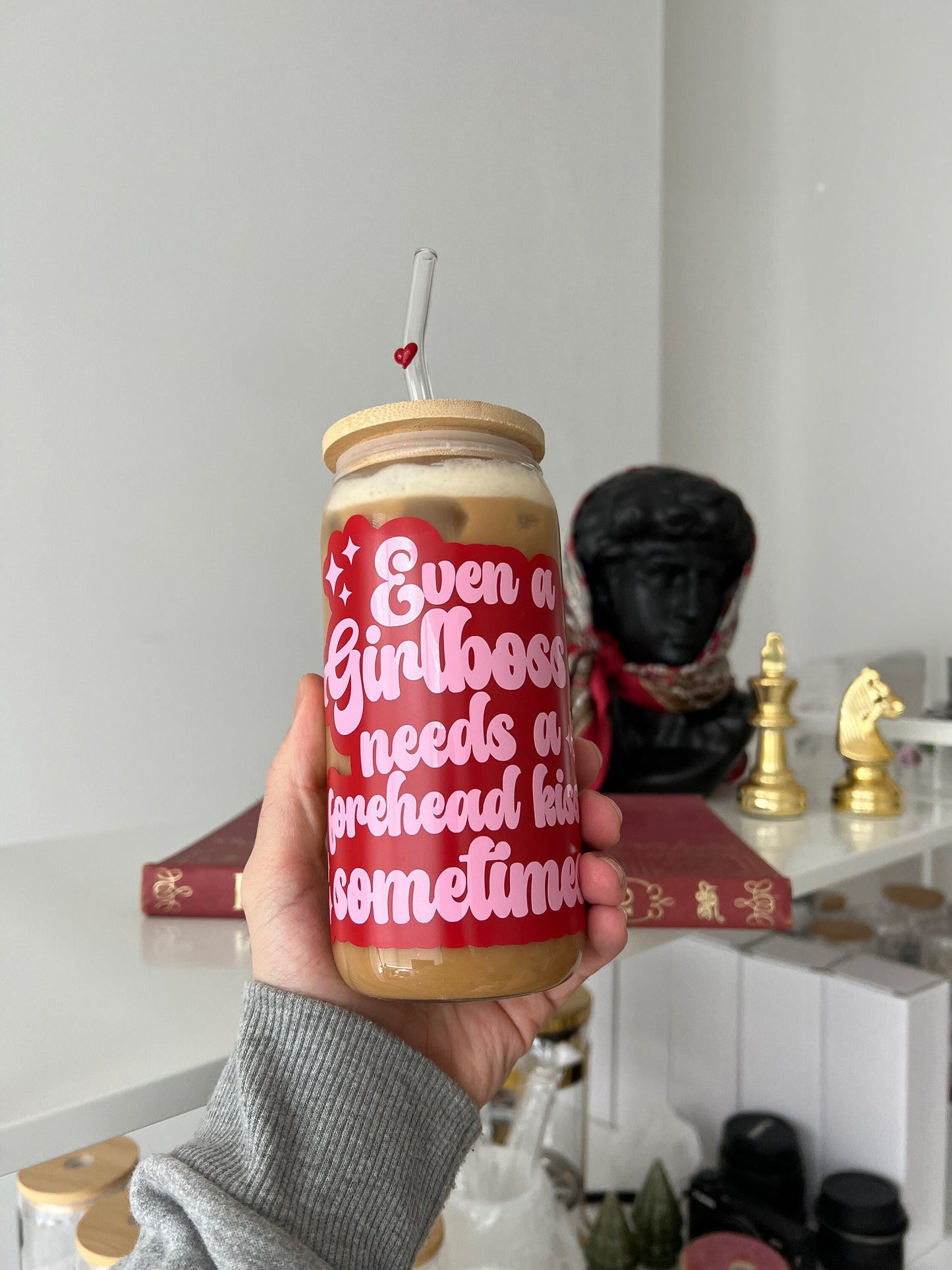 Girlboss Glass Cup