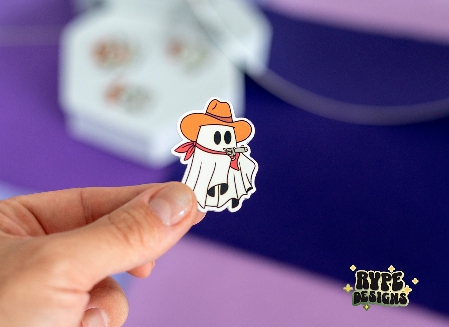 Cowboy Ghouls Sticker Set