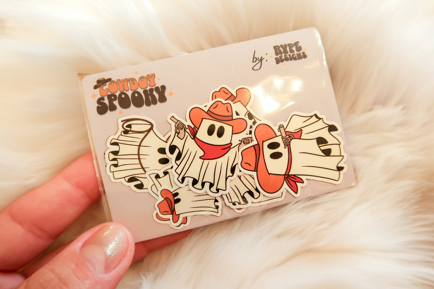 Cowboy Ghouls Sticker Set